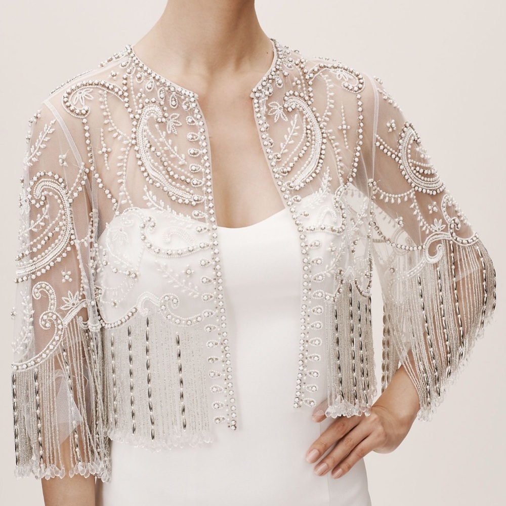 NWT BHLDN Albion hand beaded jacket!